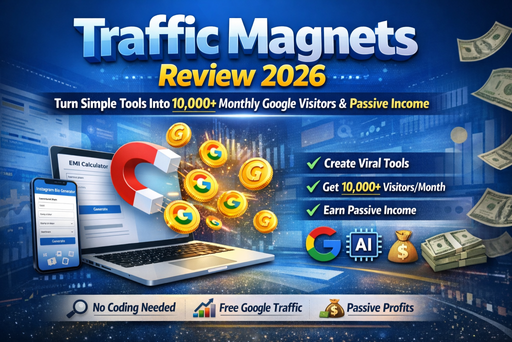 Traffic Magnets Review 2026 tools generating Google traffic